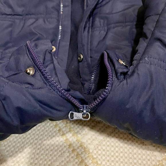 Nautica Dark Blue Hooded Infant Snowsuit Size 6/9 Months - Picture 7 of 10